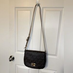 Michael Kors Dark Brown Crossbody Bag